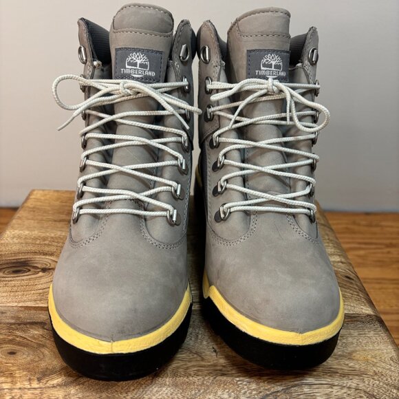 Timberland 6'' Field Boot Waterproof Grey Suede - Winter Streetwear Work Boot - Picture 9 of 12